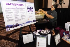 A raffle ticket is added to the pot